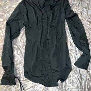 Dress top shirt in dress form